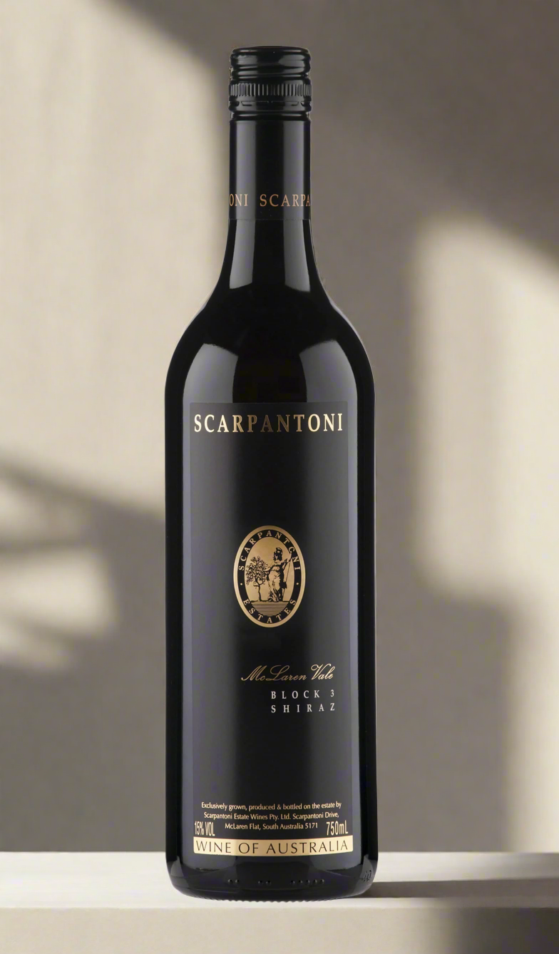 Find out more or buy Scarpantoni Block 3 Shiraz 2021 (McLaren Vale) available at Wine Sellers Direct's best prices. Australia's independent liquor specialists.