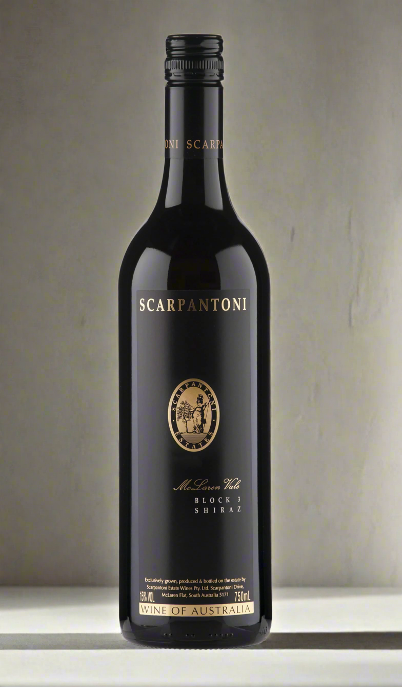 Find out more or buy Scarpantoni Block 3 Shiraz 2021 (McLaren Vale) available at Wine Sellers Direct's best prices. Australia's independent liquor specialists.