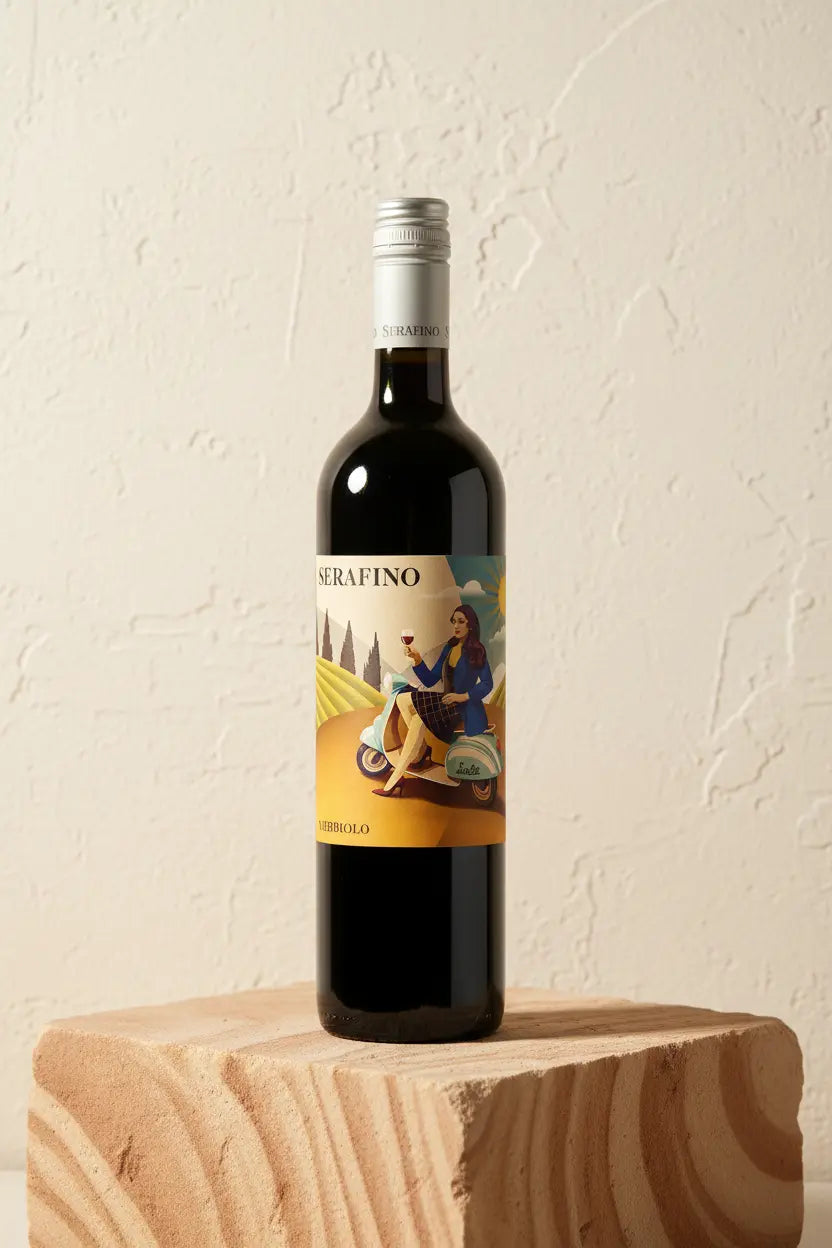 Serafino Bellissimo Nebbiolo 2025 750mL bottle of red wine from McLaren Vale