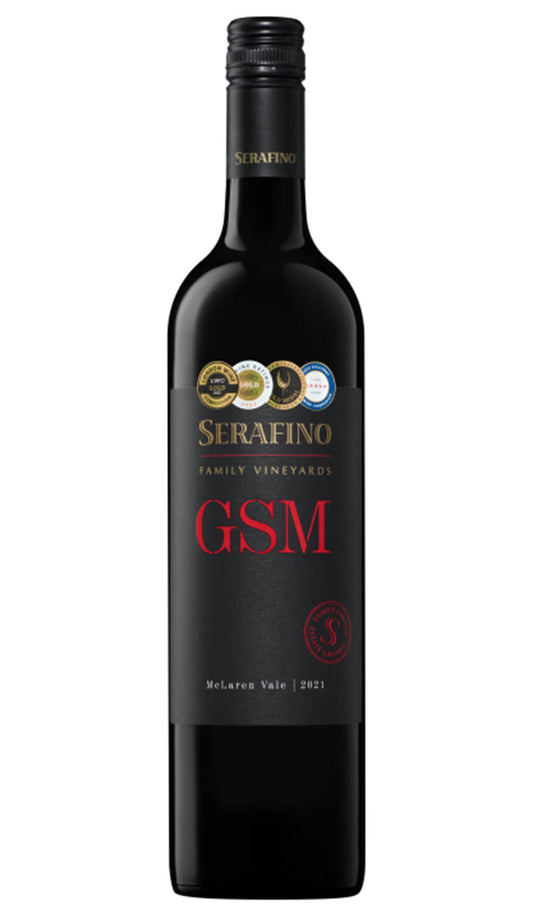 Find out more, explore the range and purchase Serafino McLaren Vale GSM 2021 available online at Wine Sellers Direct - Australia's independent liquor specialists.