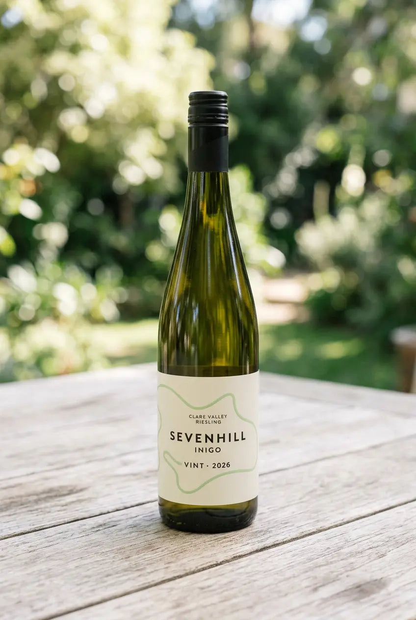 Sevenhill Inigo Riesling 2026 750mL bottle of white wine from Clare Valley