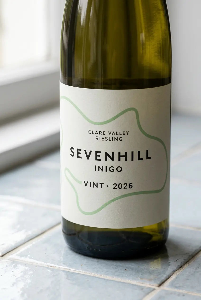 Sevenhill Inigo Riesling 2026 750mL bottle of white wine from Clare Valley