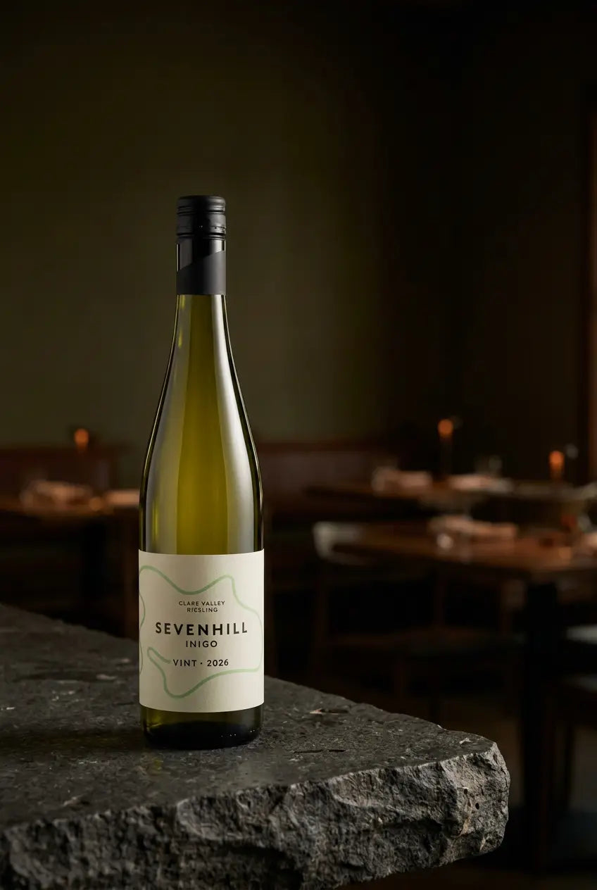 Sevenhill Inigo Riesling 2026 750mL bottle of white wine from Clare Valley