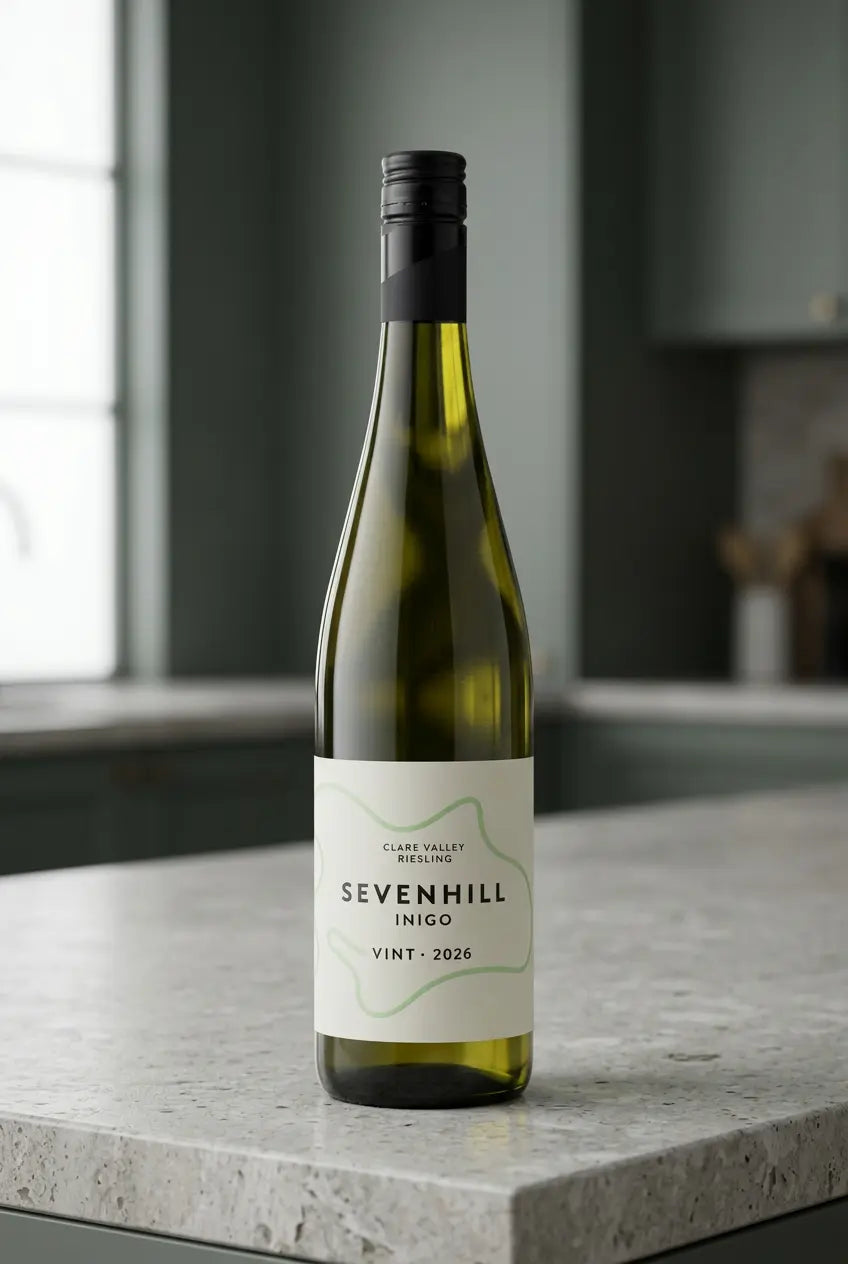 Sevenhill Inigo Riesling 2026 750mL bottle of white wine from Clare Valley