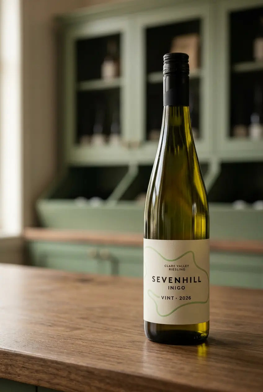Sevenhill Inigo Riesling 2026 750mL bottle of white wine from Clare Valley