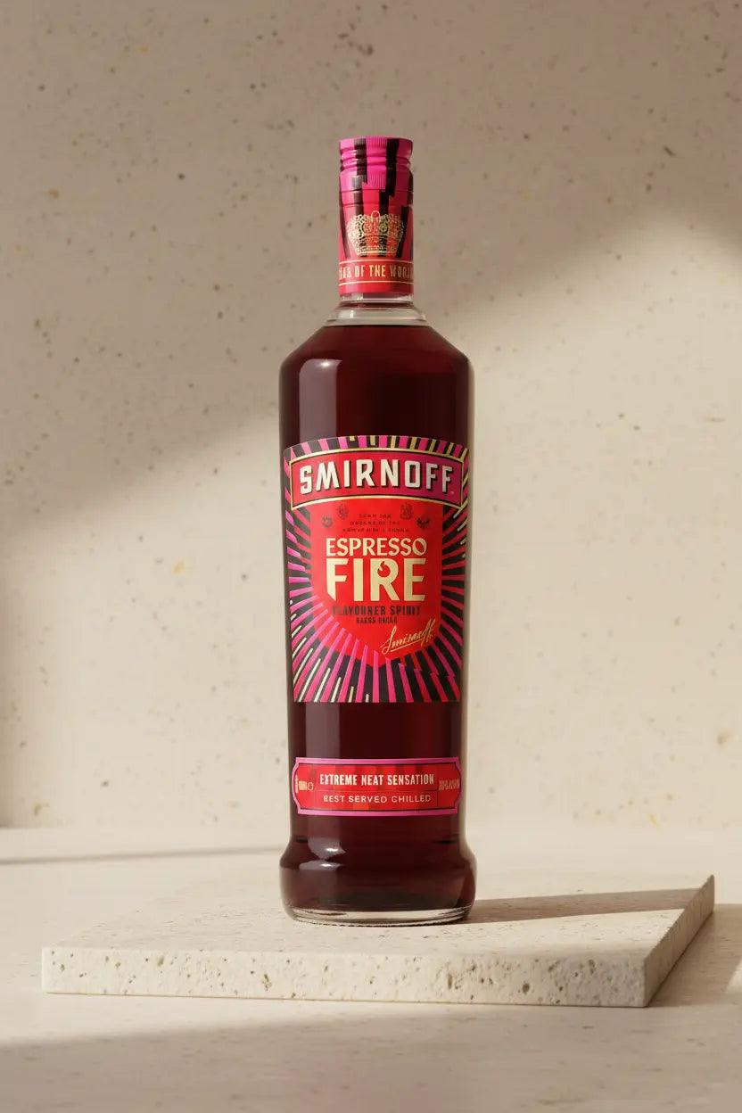 Buy Smirnoff Espresso Fire Vodka 700mL available at Wine Sellers Direct's best prices.