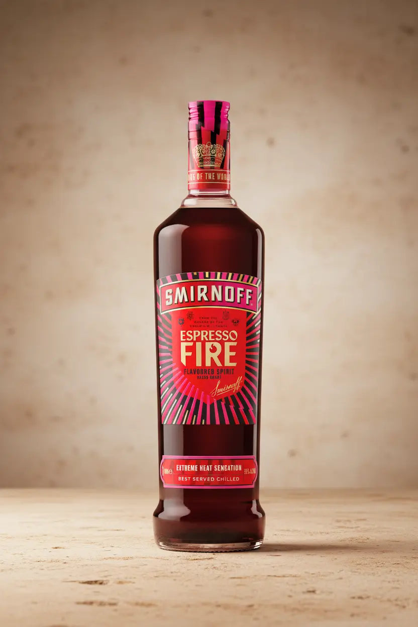 Buy Smirnoff Espresso Fire Vodka 700mL available at Wine Sellers Direct's best prices.