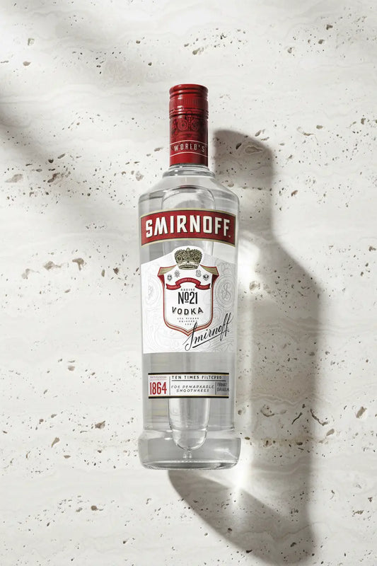 Find out more or buy Smirnoff Red No.21 Vodka 700ml online at Wine Sellers Direct's best prices.