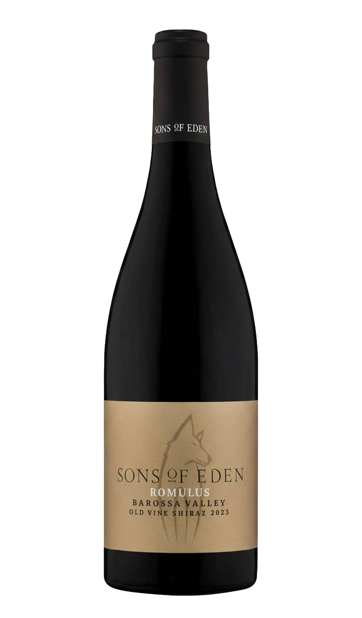 Sons of Eden Romulus Old Vine Shiraz 2023 Barossa Valley red wine bottle
