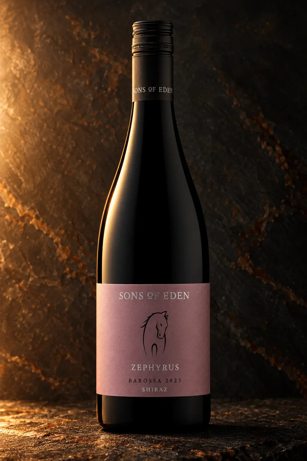 Sons of Eden Zephyrus Shiraz 2023 750mL bottle of red wine from Eden & Barossa Valley's.