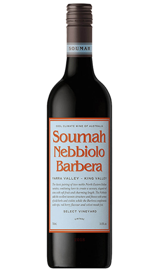 Find out more, explore the range and purchase Soumah Nebbiolo Barbera d’Soumah 2023 (Yarra & King Valleys) available online at Wine Sellers Direct - Australia's independent liquor specialists.