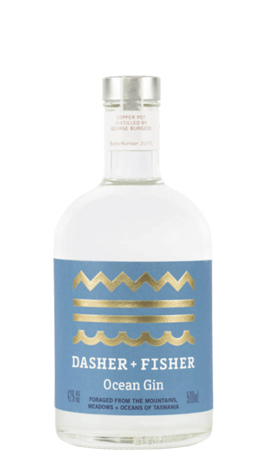 Find out more, explore the range and purchase Dasher & Fisher Ocean Gin 500ml available online at Wine Sellers Direct - Australia's independent liquor specialists.