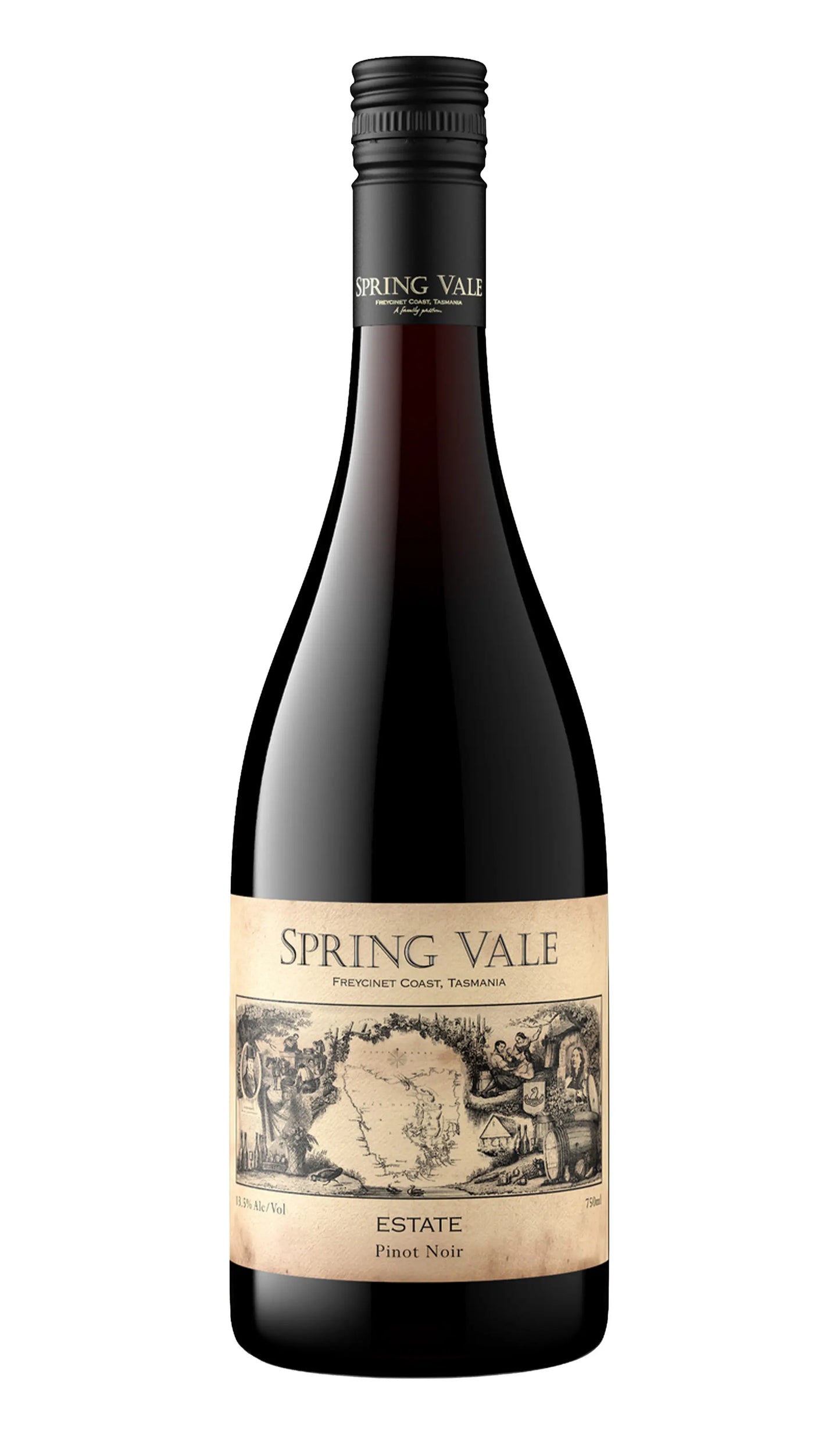 Buy Spring Vale Estate Pinot Noir 2023 Tasmania online at Wine Sellers Directs best prices.