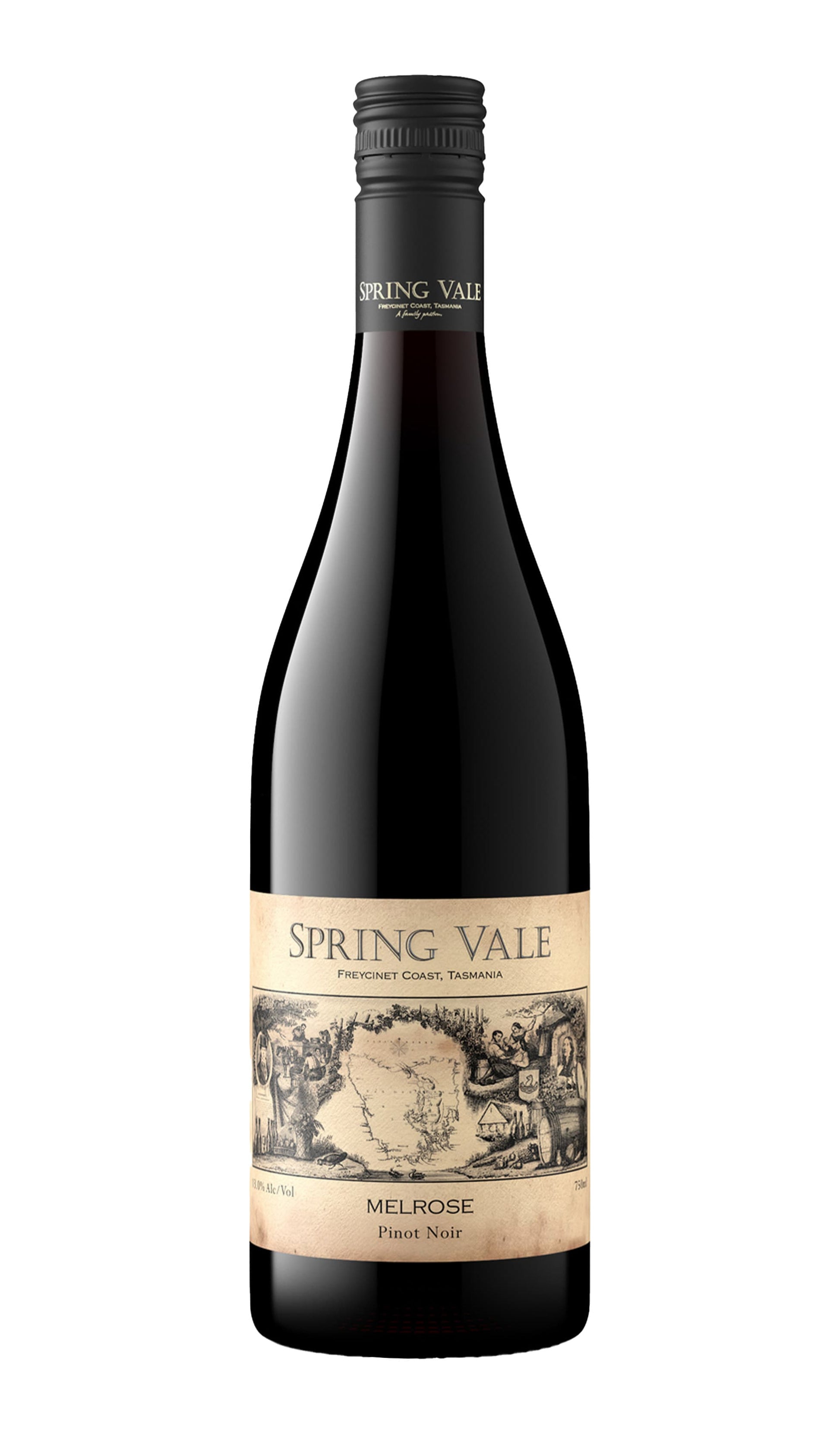 Find out more or buy Spring Vale Melrose Pinot Noir 2022 (Tasmania) online at Wine Sellers Direct - Australia’s independent liquor specialists.