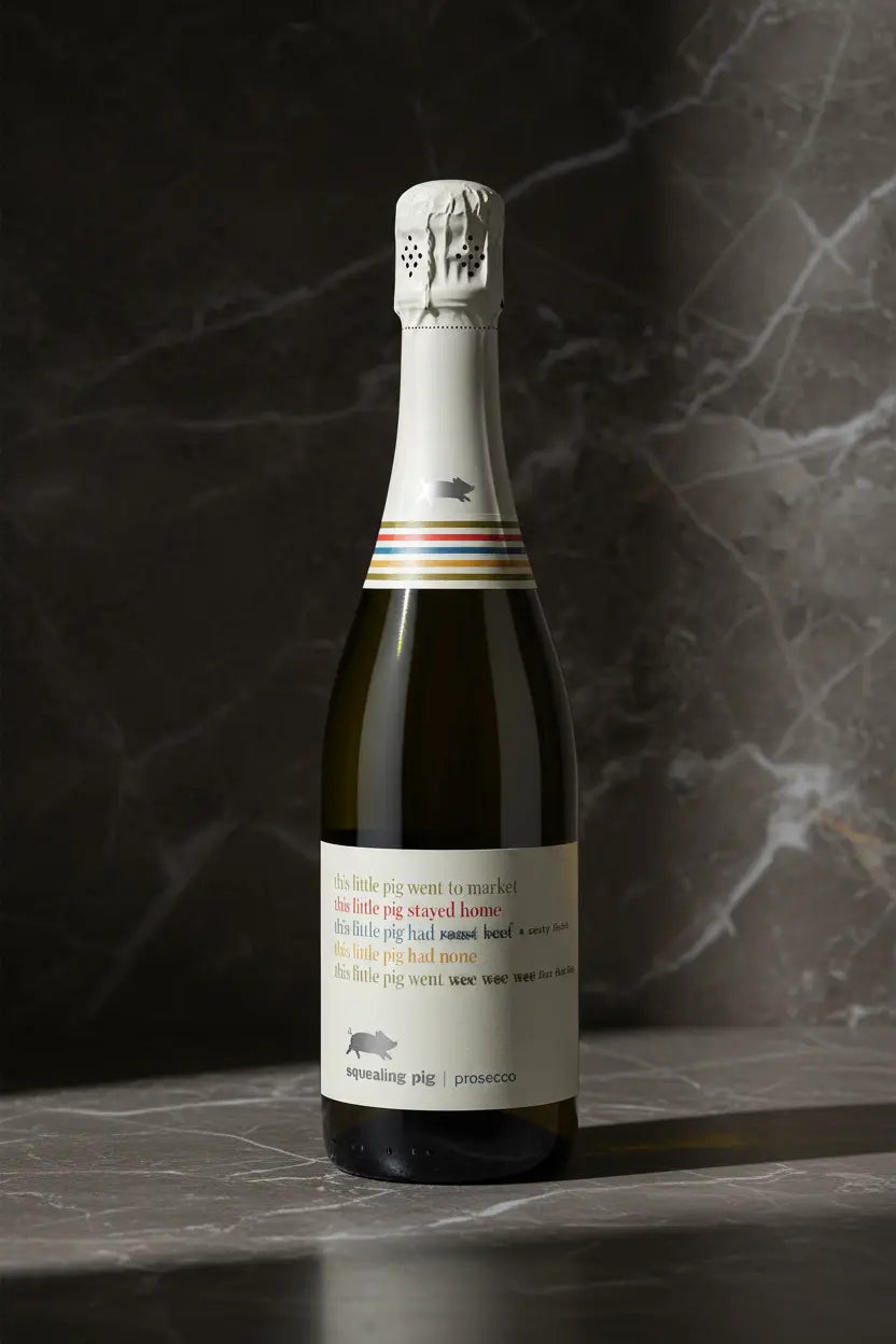 Buy Squealing Pig Prosecco 750mL available at Wine Sellers Direct's best prices.