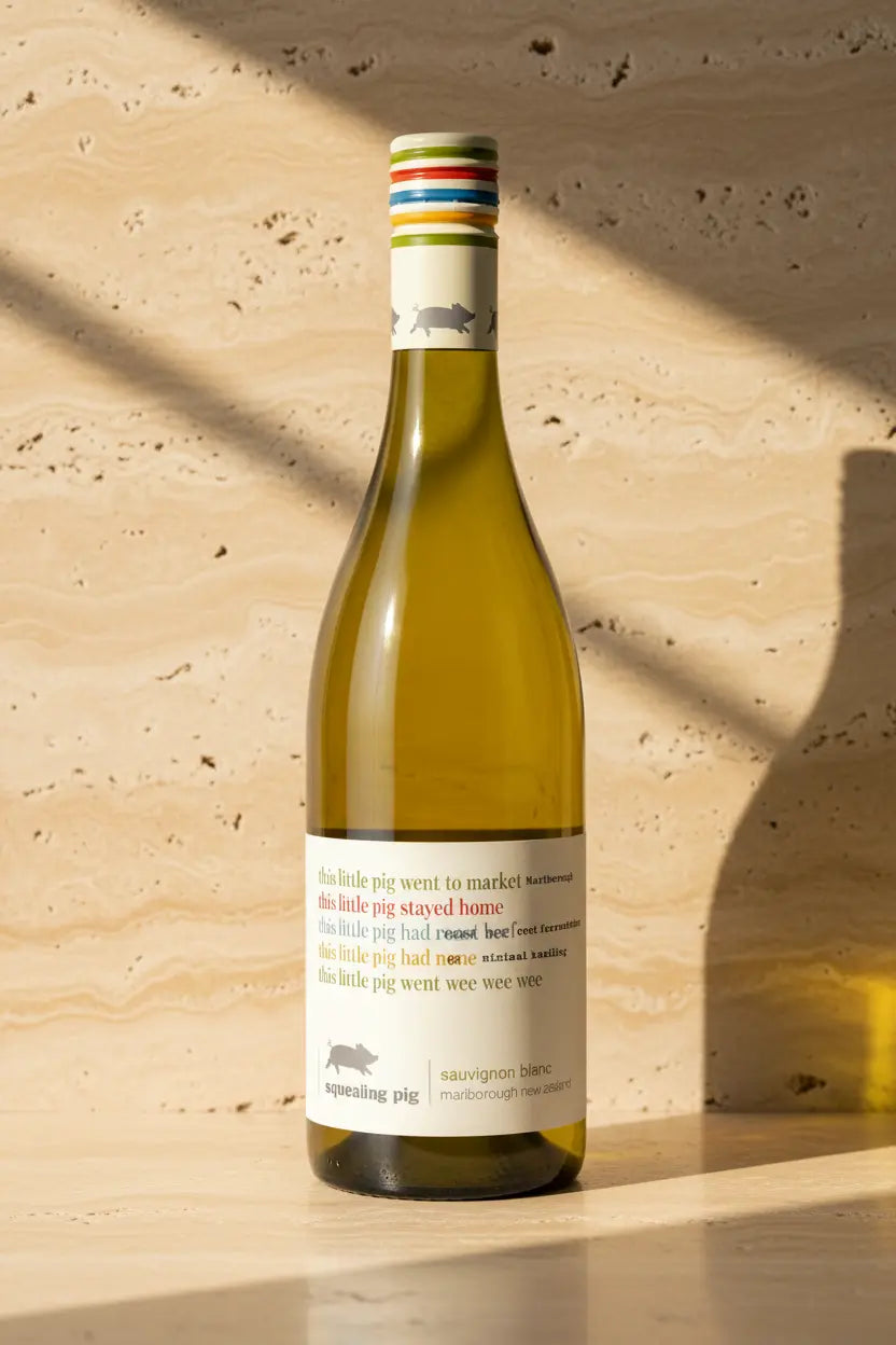 Squealing Pig Sauvignon Blanc 2025 750ml Bottle from Marlborough, New Zealand