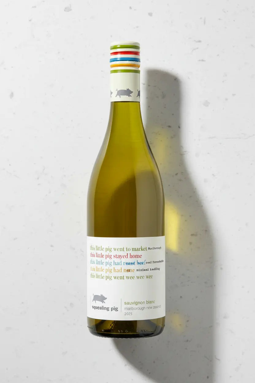 Squealing Pig Sauvignon Blanc 2025 750ml Bottle from Marlborough, New Zealand