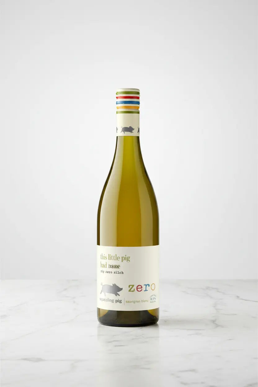 Buy Squealing Pig Sauvignon Blanc Zero 750ml Marlborough online at Wine Sellers Direct's best prices.