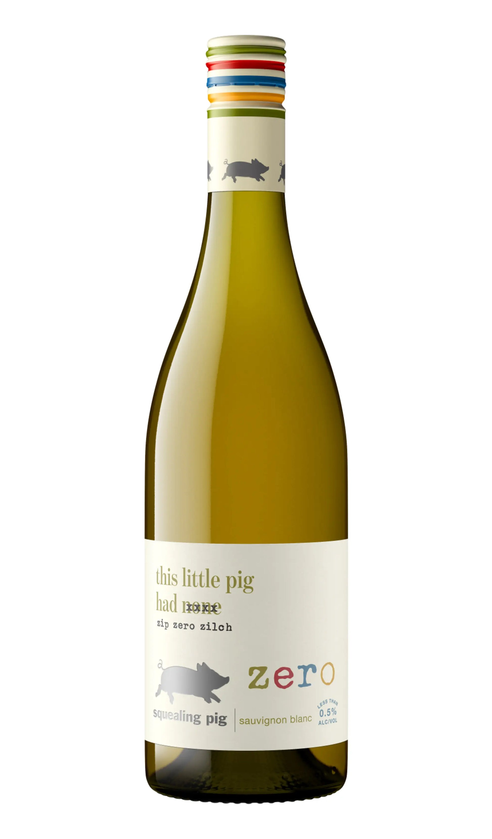 Buy Squealing Pig Sauvignon Blanc Zero 750ml Marlborough online at Wine Sellers Direct's best prices.