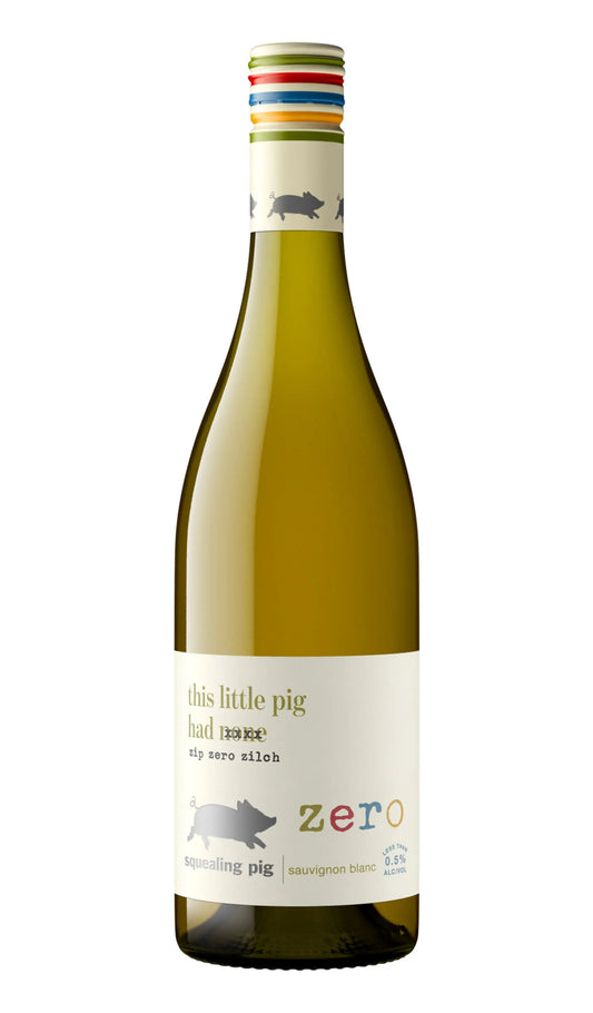 Buy Squealing Pig Sauvignon Blanc Zero 750ml Marlborough online at Wine Sellers Direct's best prices.
