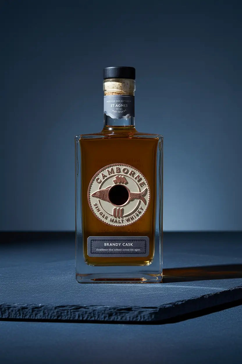 Find out more, explore the range and purchase St Agnes Camborne Single Malt Brandy Cask Whisky 700ml Australia online at Wine Sellers Direct.