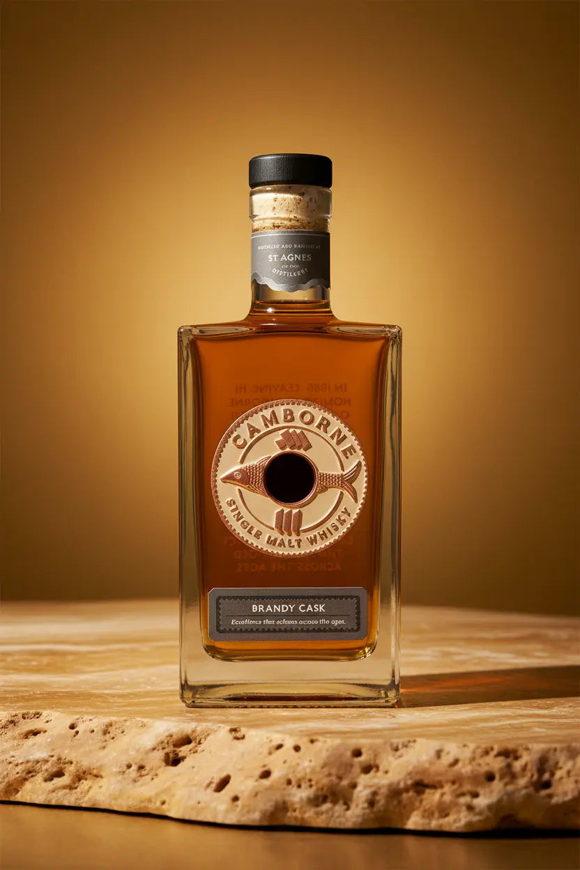 Find out more, explore the range and purchase St Agnes Camborne Single Malt Brandy Cask Whisky 700ml Australia online at Wine Sellers Direct.