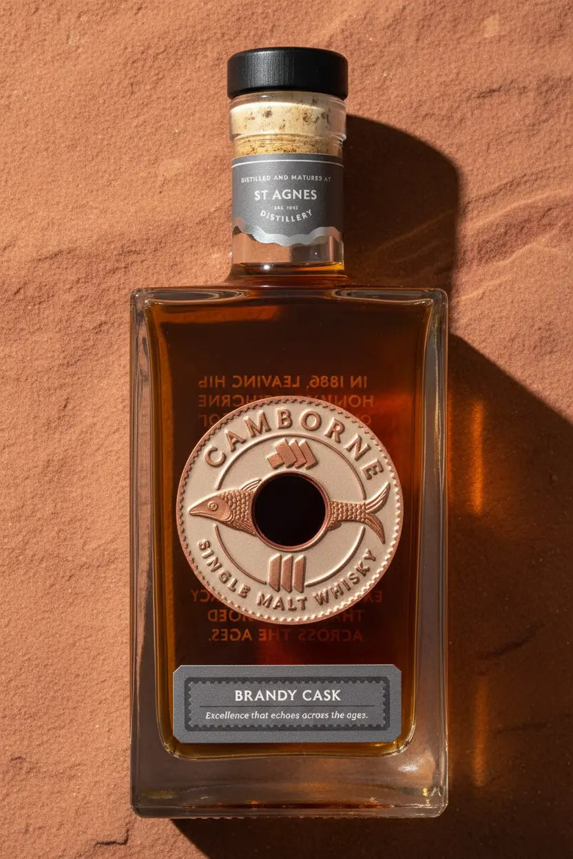 Find out more, explore the range and purchase St Agnes Camborne Single Malt Brandy Cask Whisky 700ml Australia online at Wine Sellers Direct.