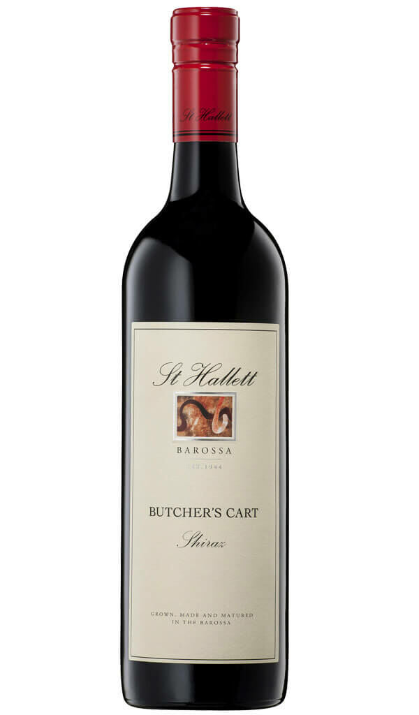 Find out more or buy St Hallett Butcher's Cart Shiraz 2021 (Barossa) online at Wine Sellers Direct - Australia’s independent liquor specialists.