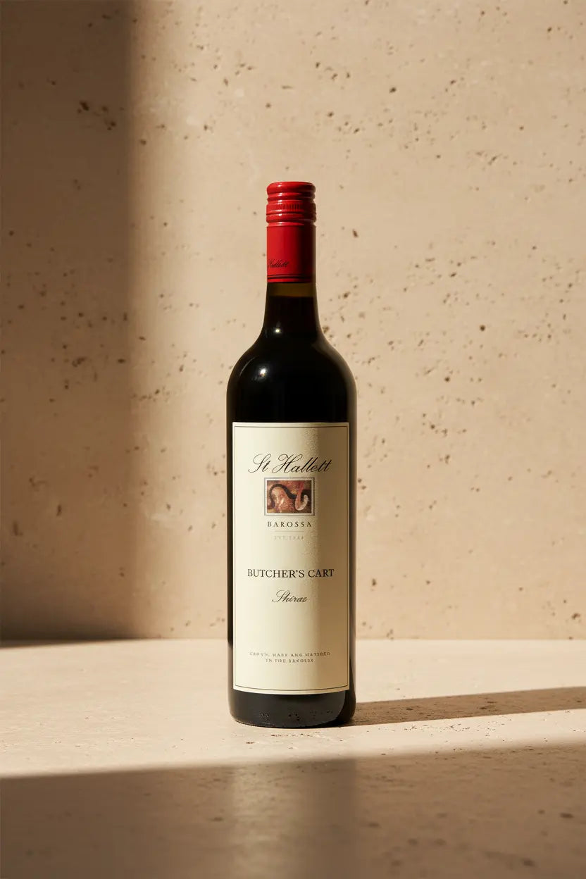Buy St Hallett Butcher's Cart Shiraz 2024 Barossa Valley online at Wine Sellers Direct's best prices.