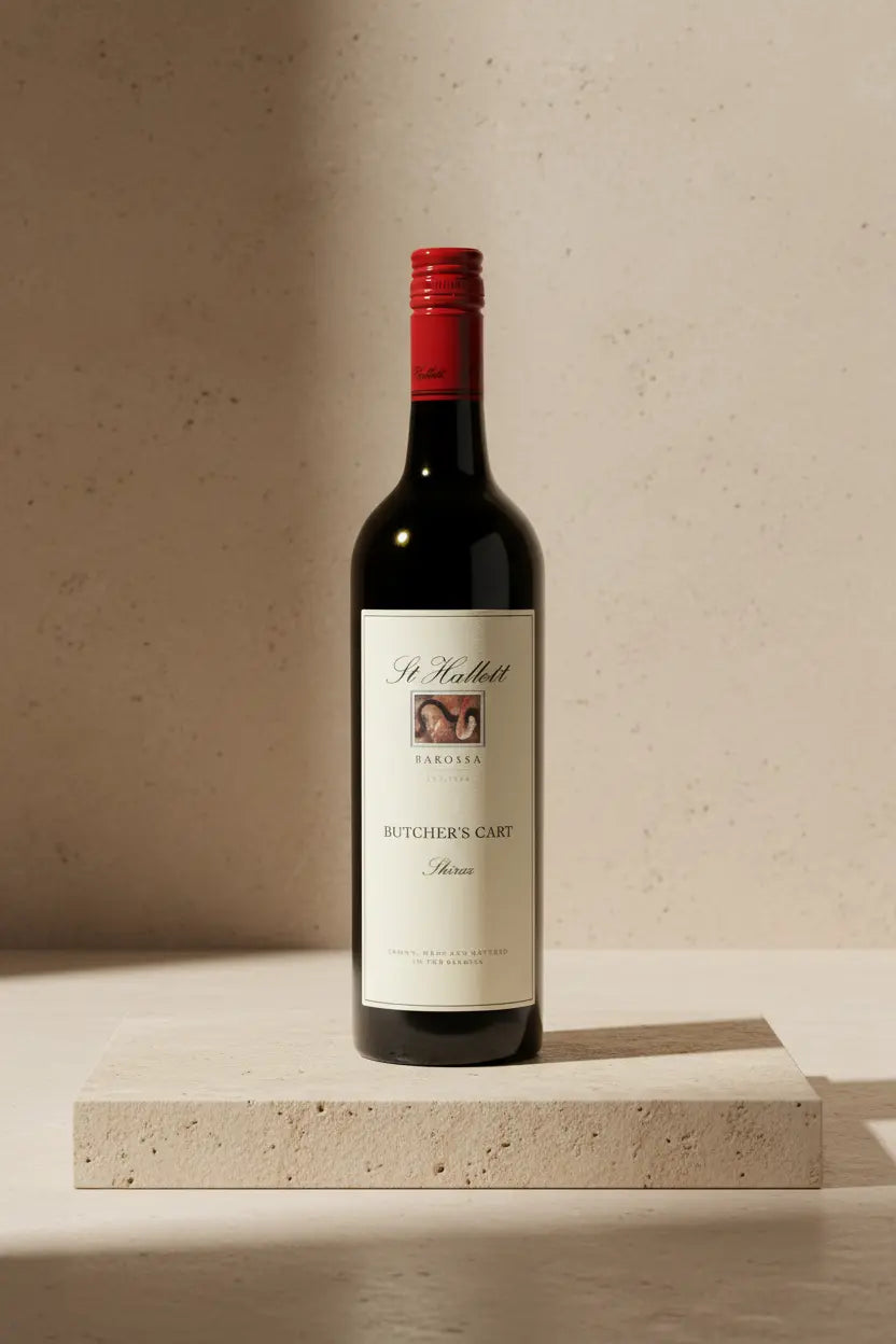 Buy St Hallett Butcher's Cart Shiraz 2024 Barossa Valley online at Wine Sellers Direct's best prices.