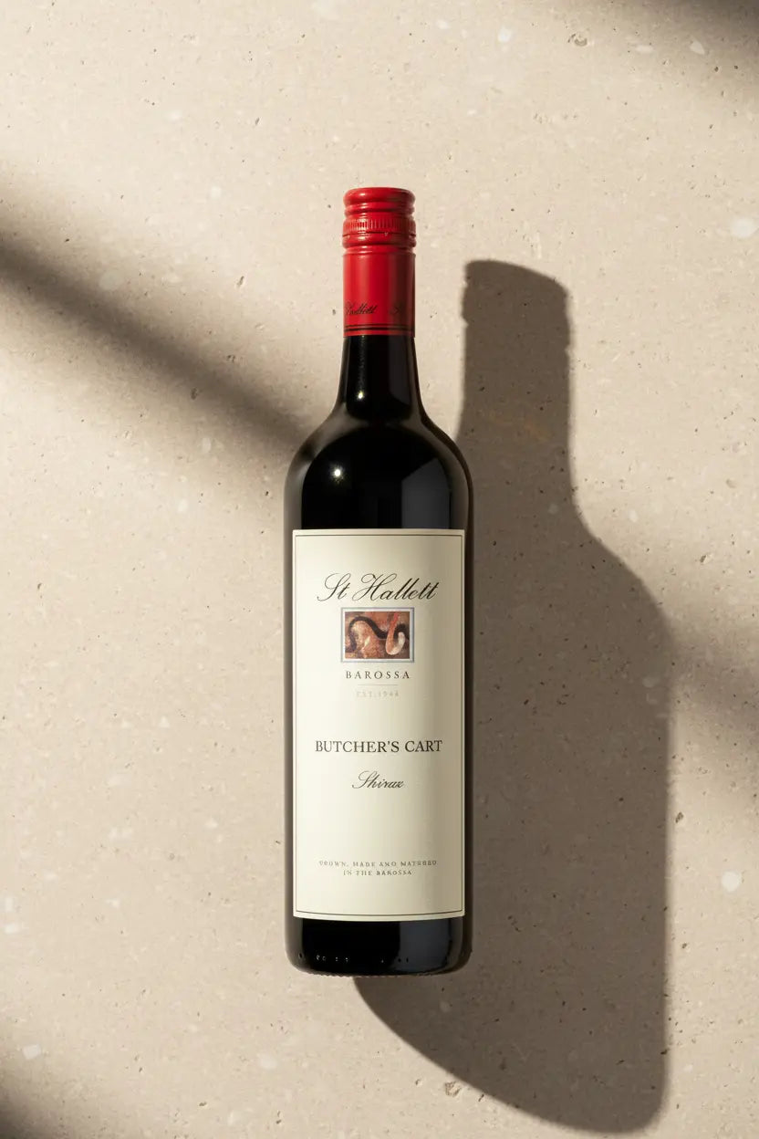 Buy St Hallett Butcher's Cart Shiraz 2024 Barossa Valley online at Wine Sellers Direct's best prices.