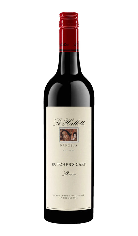 Buy St Hallett Butcher's Cart Shiraz 2024 Barossa Valley online at Wine Sellers Direct's best prices.