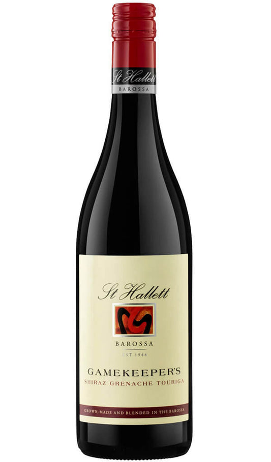 Find out more or buy St Hallett Gamekeeper's Shiraz Grenache Touriga 2022 online at Wine Sellers Direct - Australia’s independent liquor specialists.