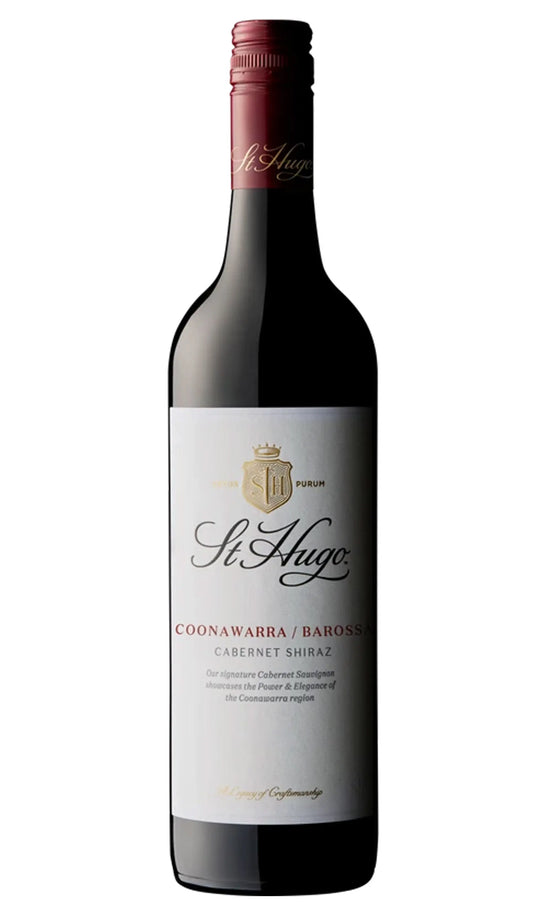 St Hugo Signature Cabernet Shiraz 2023 750ml red wine bottle from Coonawarra & Barossa