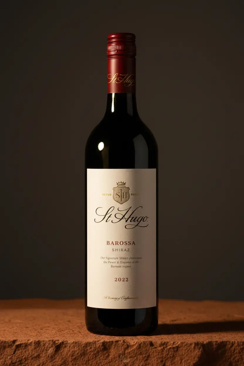St Hugo Signature Shiraz 2022 750ml bottle of red wine from Barossa Valley