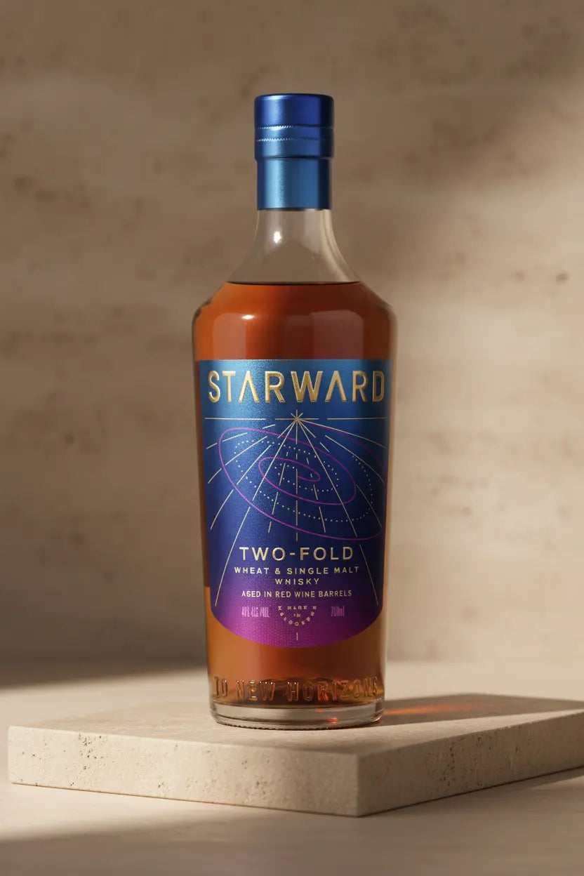 Buy Starward Two-Fold Double Grain Australian Whisky 700mL online at Wine Sellers Direct's best prices.