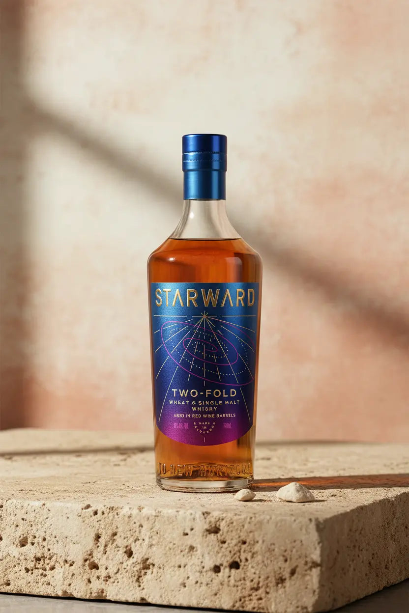 Buy Starward Two-Fold Double Grain Australian Whisky 700mL online at Wine Sellers Direct's best prices.