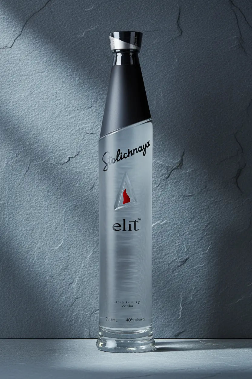 Find out more or buy Stolichnaya 'Stoli' Elit Ultra Luxury Vodka 700mL online at Wine Sellers Direct.