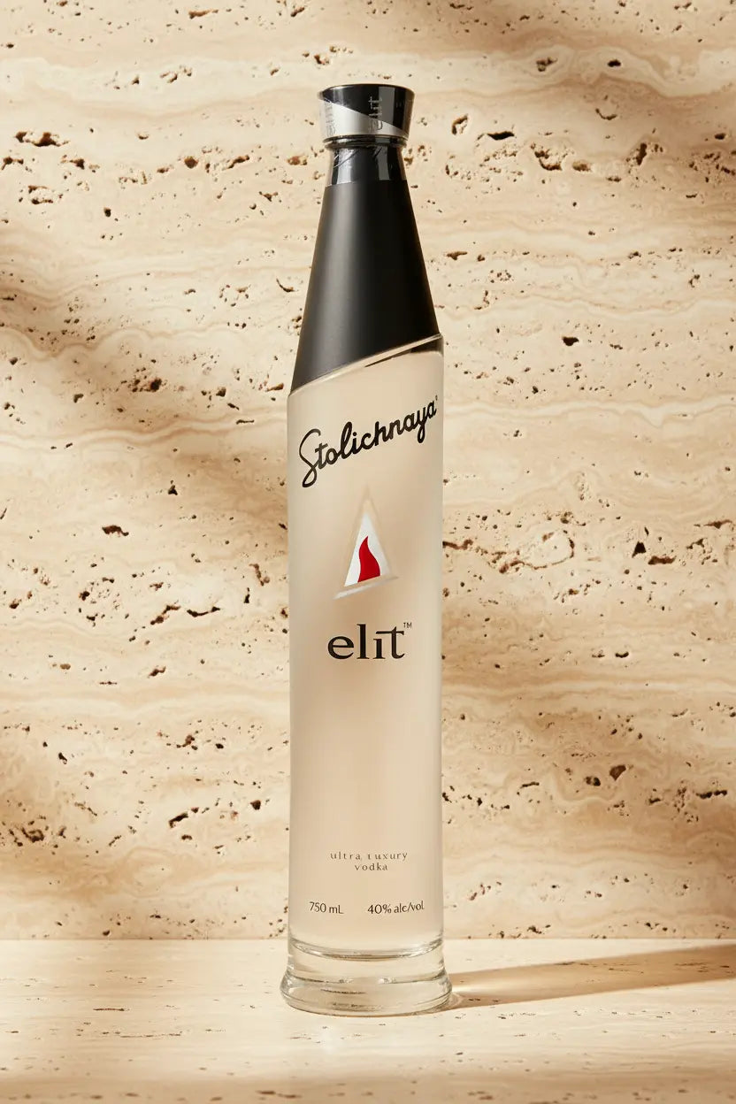 Find out more or buy Stolichnaya 'Stoli' Elit Ultra Luxury Vodka 700mL online at Wine Sellers Direct.