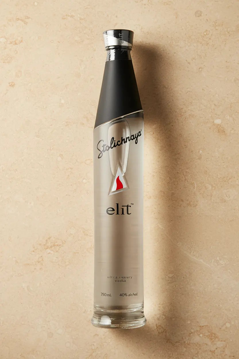 Find out more or buy Stolichnaya 'Stoli' Elit Ultra Luxury Vodka 700mL online at Wine Sellers Direct.