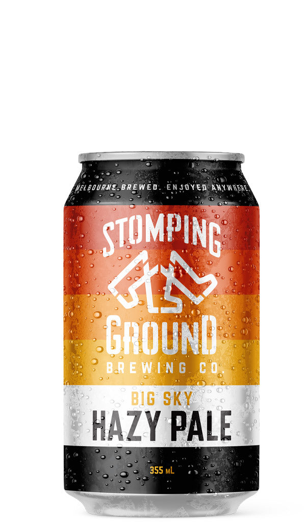 Find out more or buy Stomping Ground Big Sky Hazy Pale Ale 355mL available online at Wine Sellers Direct - Australia's independent liquor specialists.