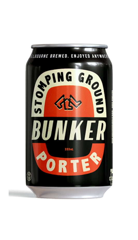 Find out more or buy Stomping Ground Bunker Porter 355mL online at Wine Sellers Direct - Australia’s independent liquor specialists.