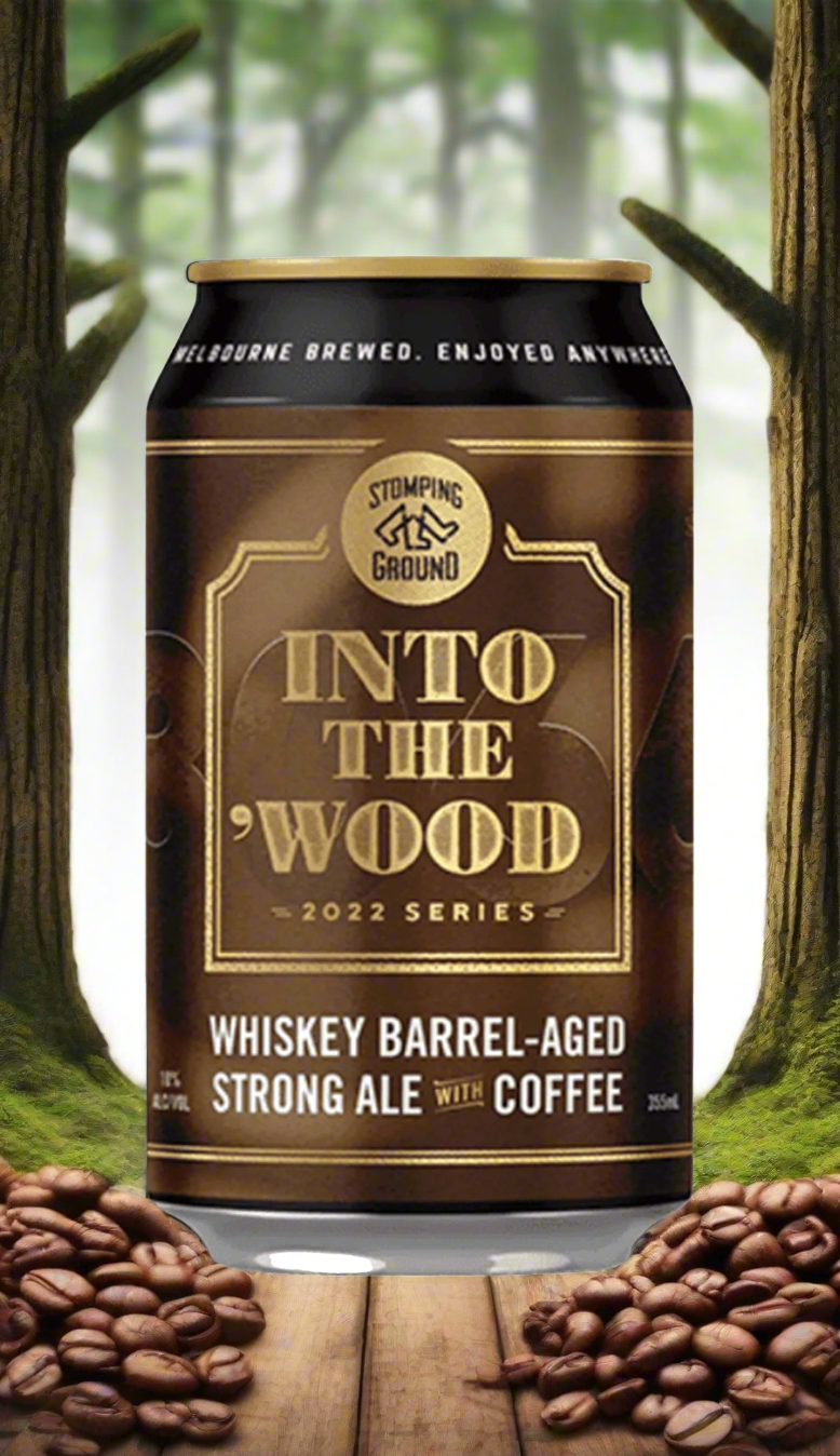 Find out more or buy Stomping Ground Into The Wood Whiskey BA Coffee Strong Ale 355mL at Wine Seller's Direct's best prices.