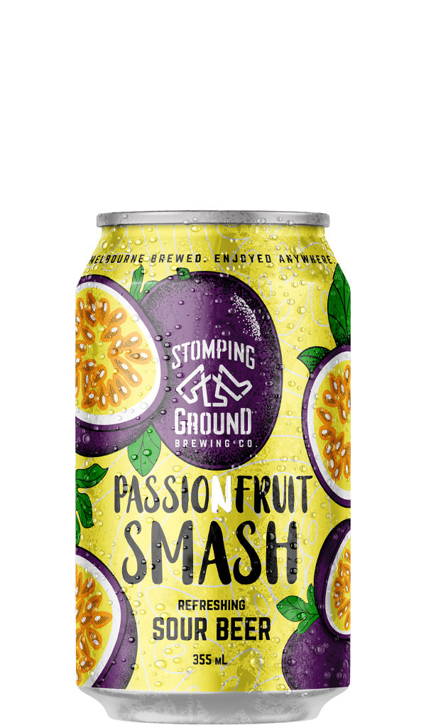 Find out more or buy Stomping Ground Passionfruit Smash Sour 355mL available online at Wine Sellers Direct - Australia's independent liquor specialists.