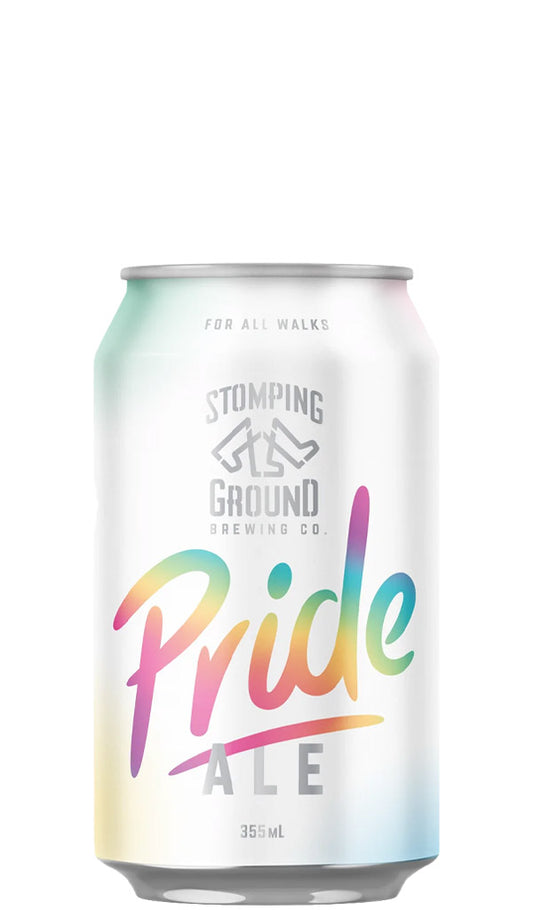 Find out more or buy Stomping Ground Pride Ale Summer Pale Ale 355mL available online at Wine Sellers Direct - Australia's independent liquor specialists.