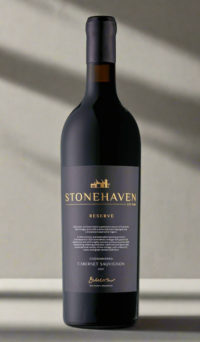 Find out more or buy Stonehaven Reserve Cabernet Sauvignon 2021 (Coonawarra) available at Wine Sellers Direct's best prices - Australia's independent liquor specialists.