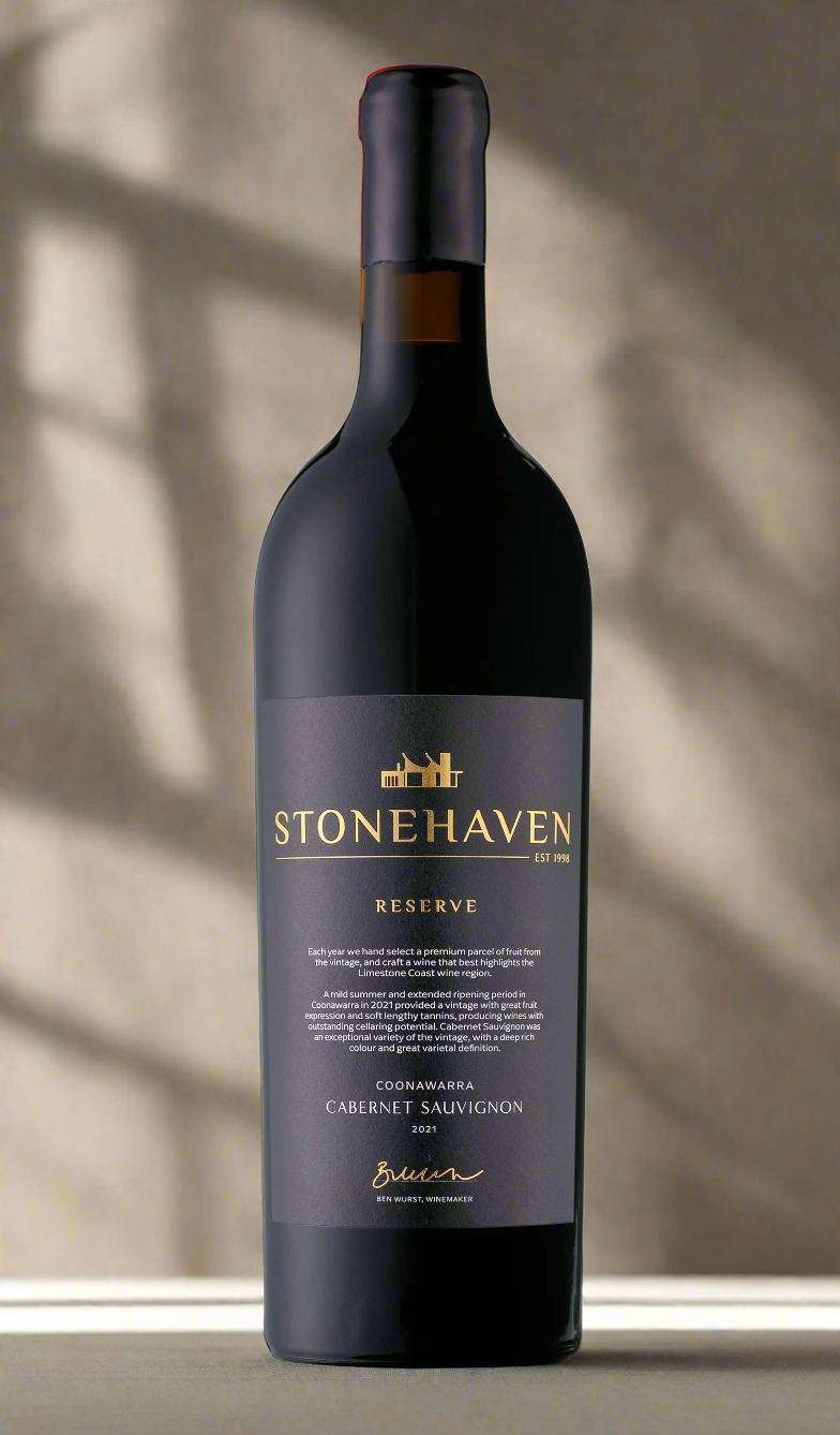 Find out more or buy Stonehaven Reserve Cabernet Sauvignon 2021 (Coonawarra) available at Wine Sellers Direct's best prices - Australia's independent liquor specialists.