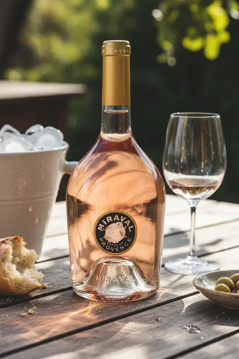 Studio by Miraval Côtes de Provence Rosé 2025 bottle of wine pale blush French rosé, 750mL, 12.5% ABV