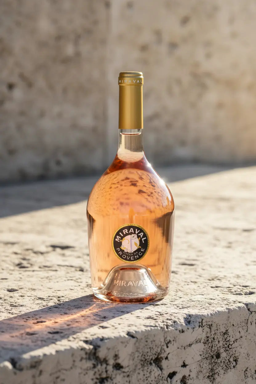Studio by Miraval Côtes de Provence Rosé 2025 bottle of wine pale blush French rosé, 750mL, 12.5% ABV