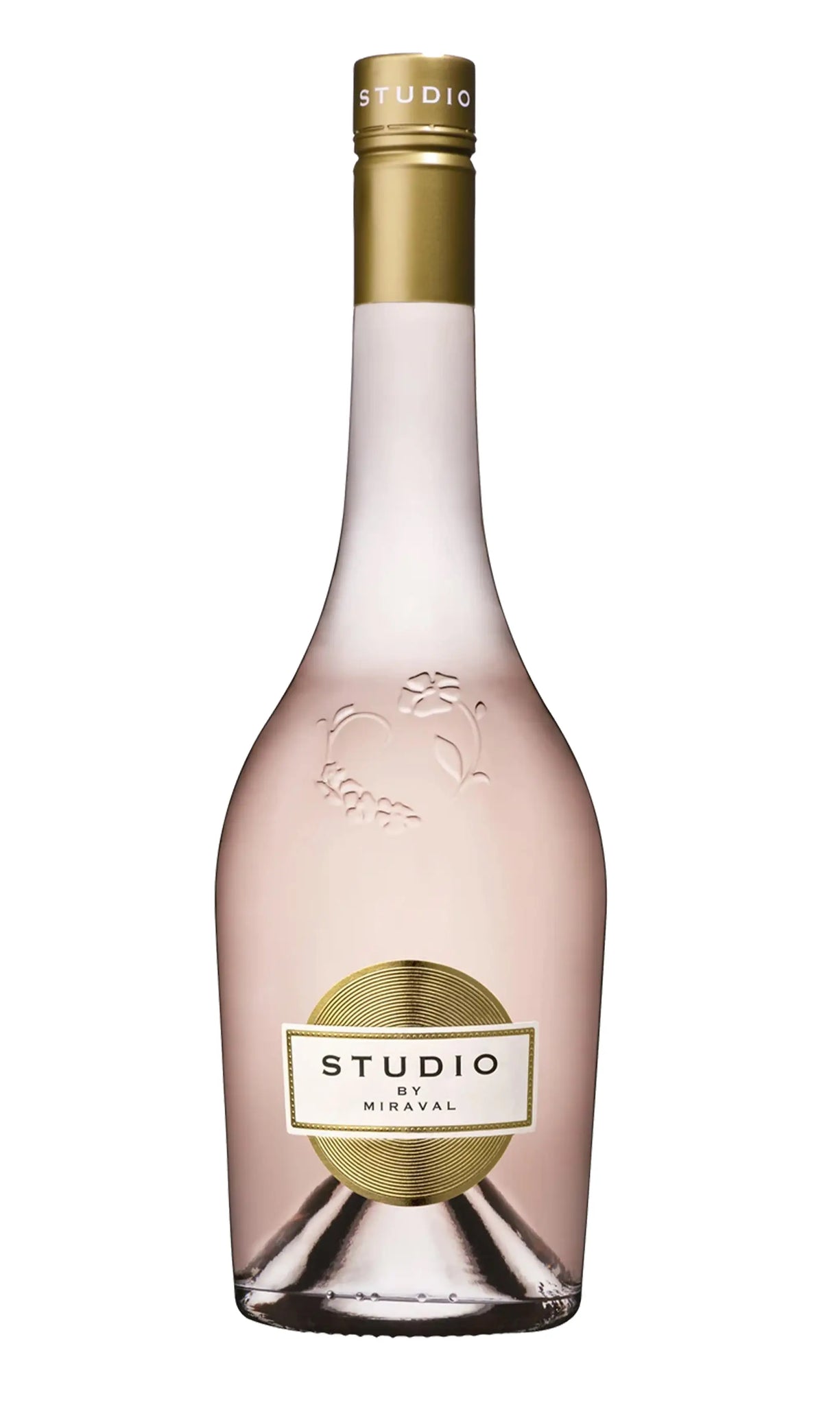 Studio by Miraval Rosé 2025 bottle of wine pale blush French rosé, 750mL.